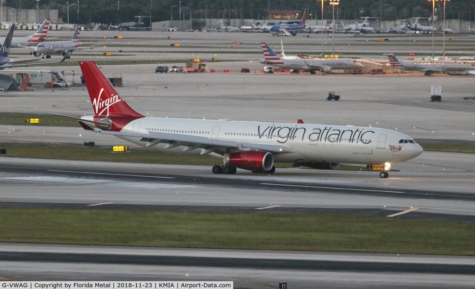 G-VWAG, 2012 Airbus A330-343X C/N 1341, MIA 2018