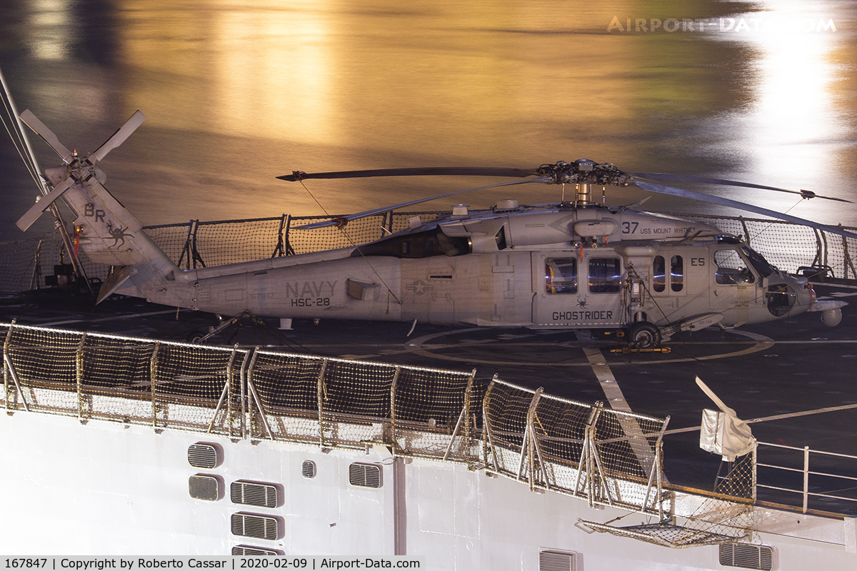 167847, Sikorsky MH-60S Knighthawk C/N 70-3230, Grand Harbour