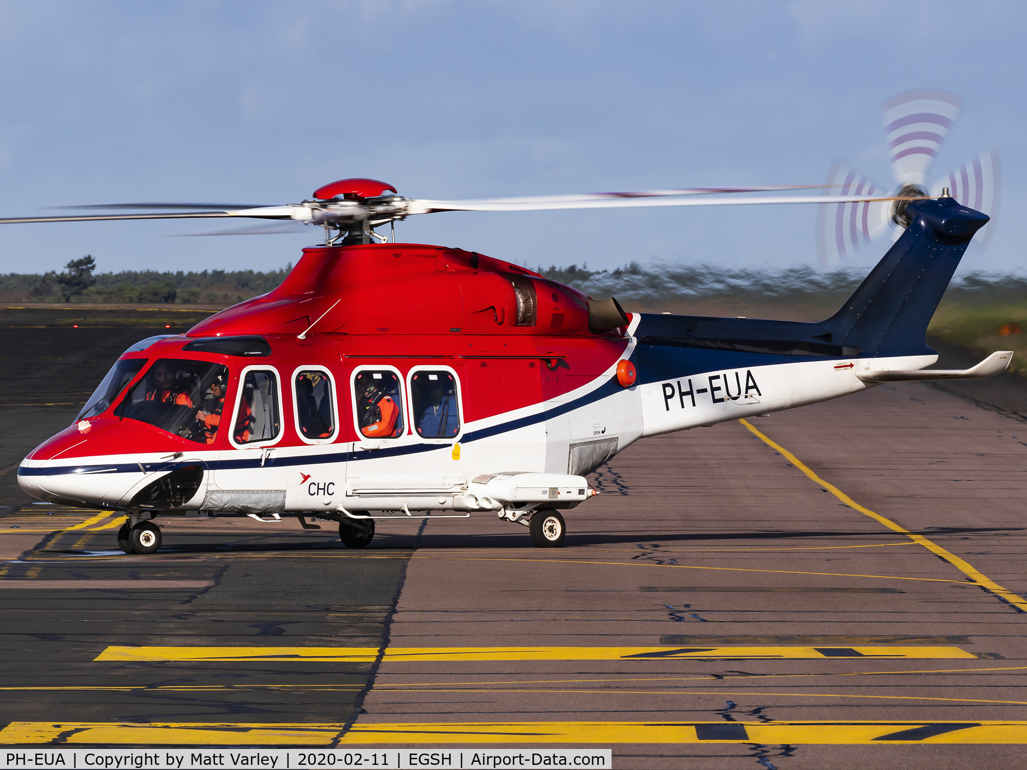 PH-EUA, 2007 AgustaWestland AW-139 C/N 31072, CHC