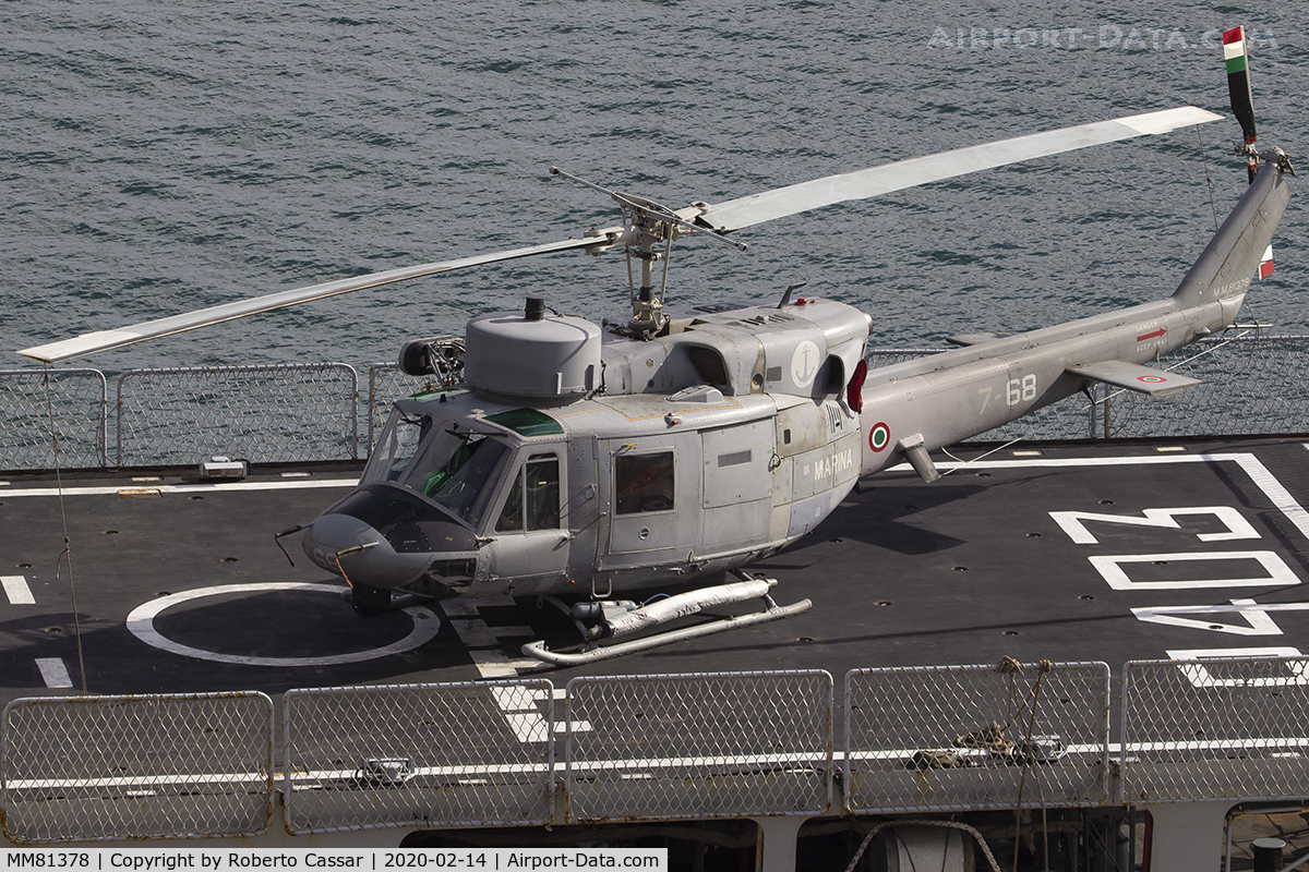 MM81378, Agusta AB212 ASW C/N 5214, Grand Harbour
