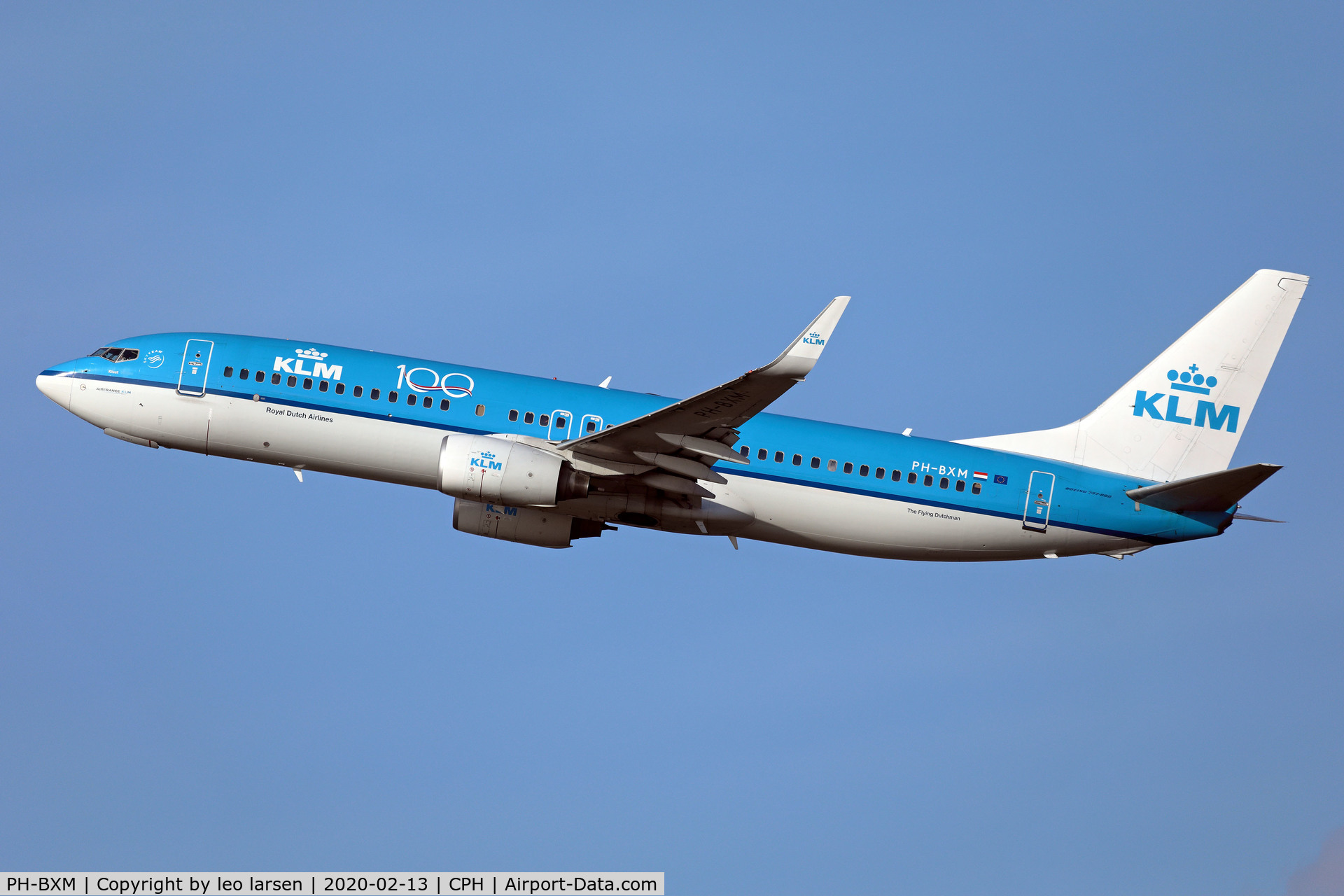 PH-BXM, 2000 Boeing 737-8K2 C/N 30355, Copenhagen 13.2.2020