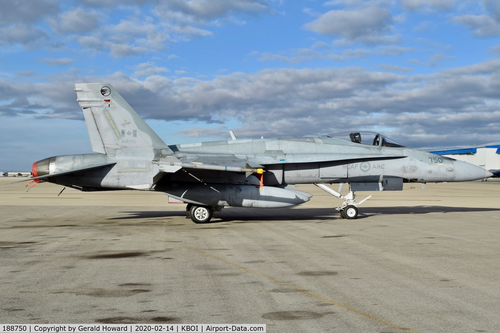 188750, McDonnell Douglas CF-188A Hornet C/N 0237/A188, RCAF 409 Tactical Fighter Sq., CFB Cold Lake, Canada.