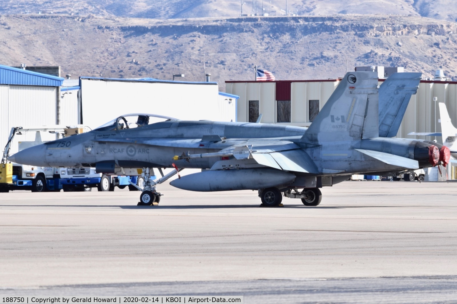 188750, McDonnell Douglas CF-188A Hornet C/N 0237/A188, RCAF 409 Tactical Fighter Sq., CFB Cold Lake, Canada.