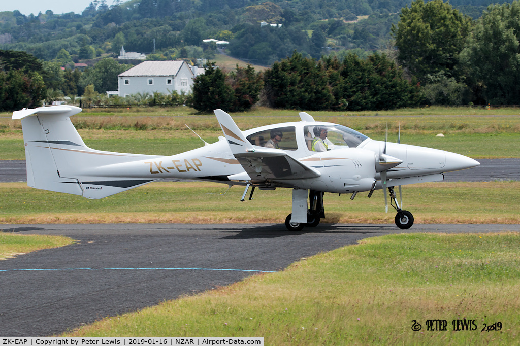 ZK-EAP, Diamond DA-42 NG Twin Star C/N 42.258, Ardmore Flying School Ltd., Ardmore