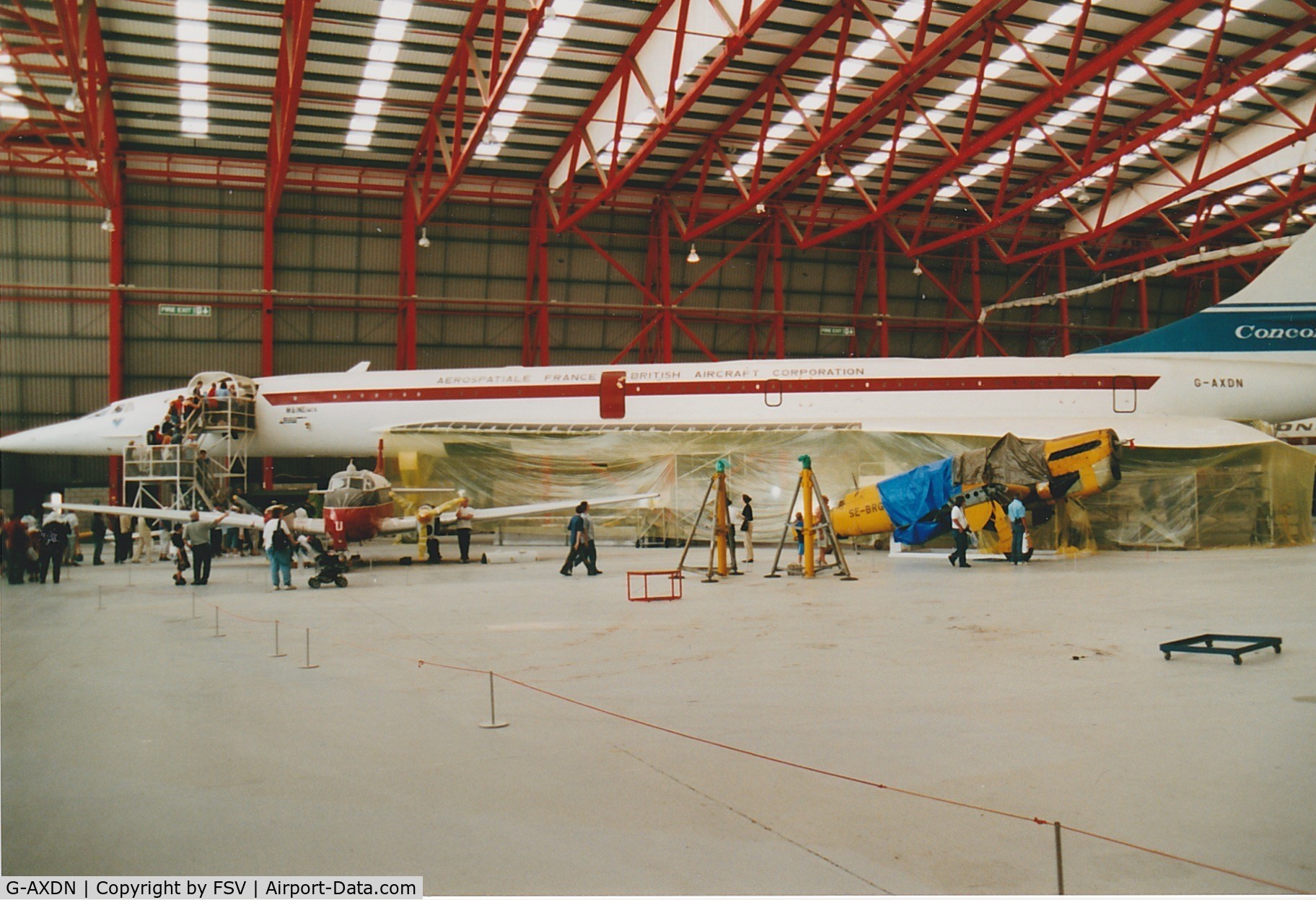 G-AXDN, 1968 Aerospatiale-BAC Concorde Prototype C/N 01/13522, G-AXDN