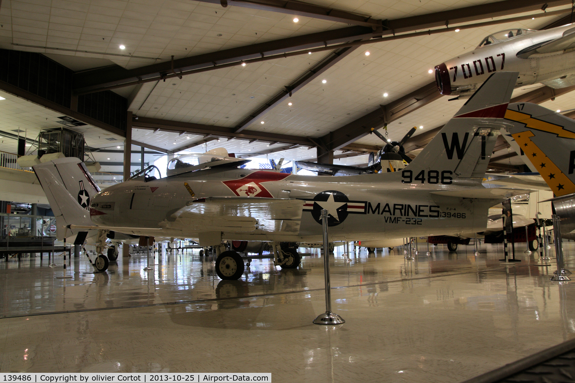 139486, 1957 North American FJ-4 Fury C/N 209-106, Pensacola museum