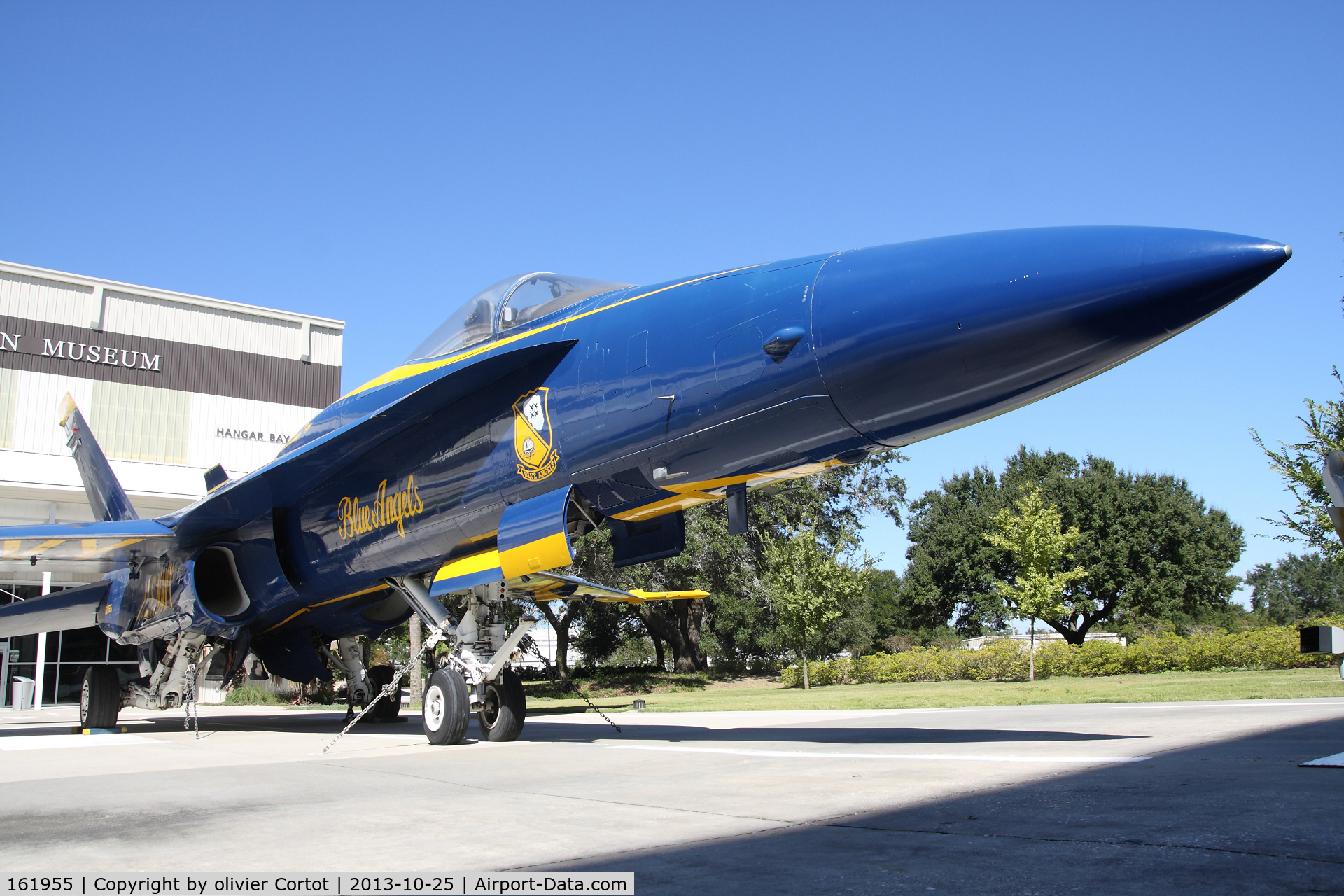 161955, McDonnell Douglas F/A-18A Hornet C/N 0166, Pensacola museum