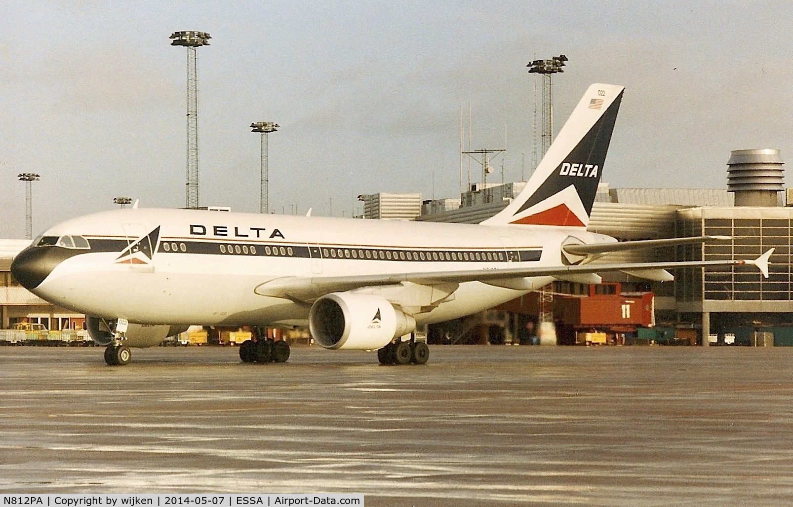 N812PA, 1987 Airbus A310-324 C/N 442, Rampshot