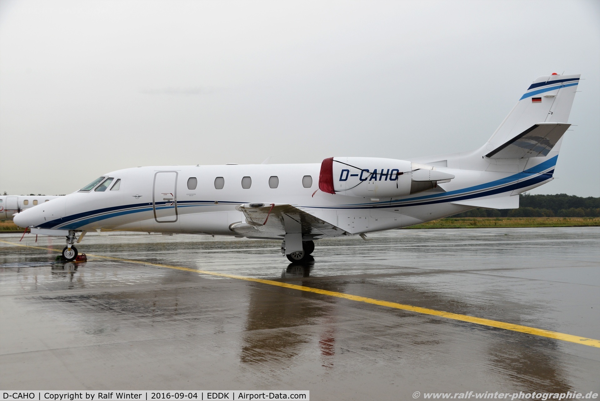D-CAHO, 2014 Cessna 560 Citation Excel XLS+ C/N 560-6165, Cessna 560XL Citation XLS+ - AHO Air Hamburg - 560-6165 - D-CAHO - 04.09.2016 - CGN