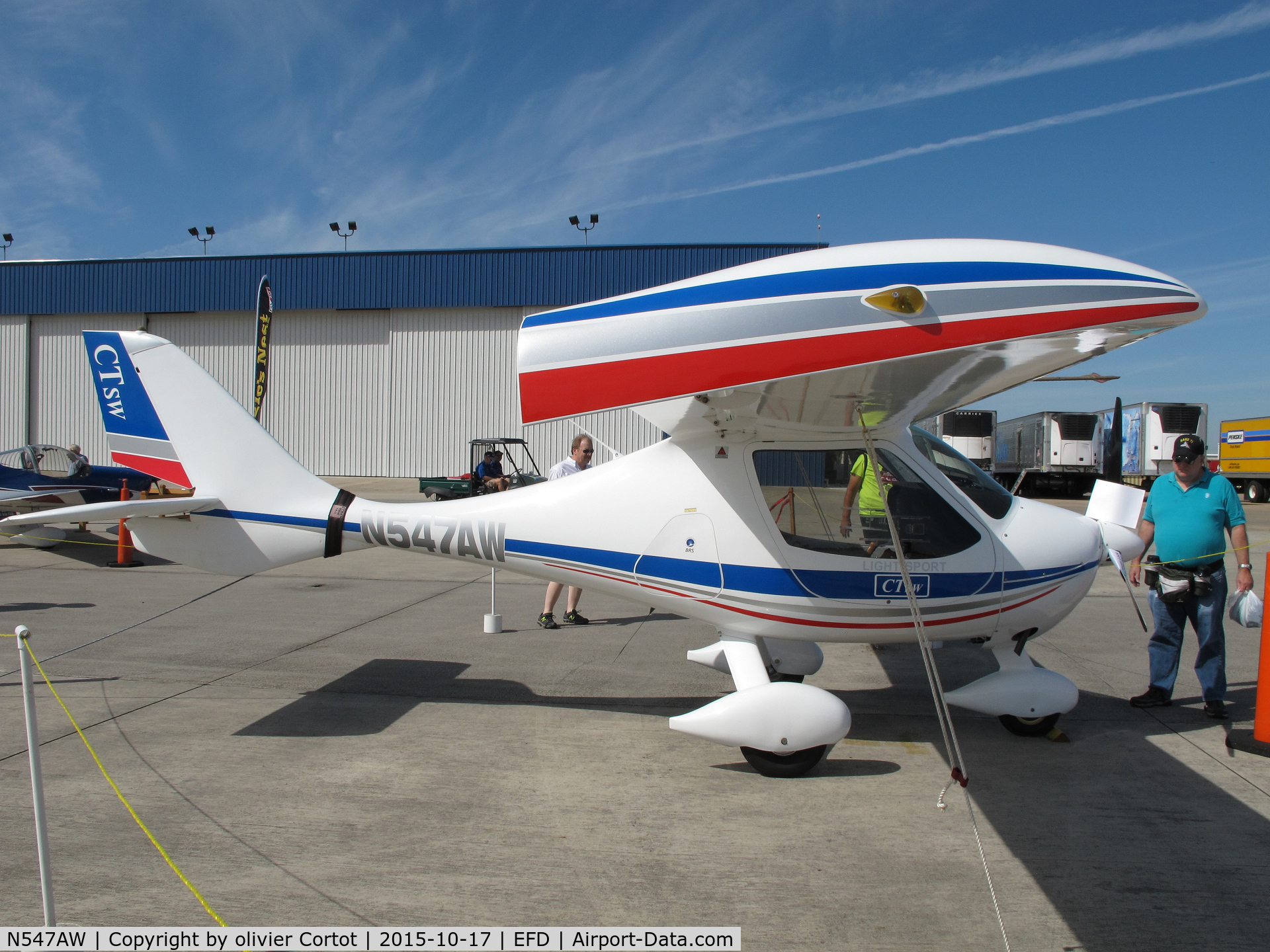 N547AW, 2006 Flight Design CTSW C/N 06-10-08, Wings over Houston 2015