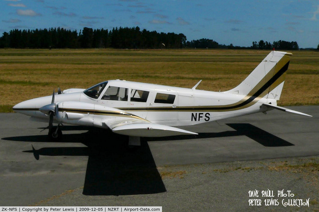 ZK-NFS, 1973 Piper PA-34-200 C/N 34-7350165, Southlink International Ltd., Christchurch