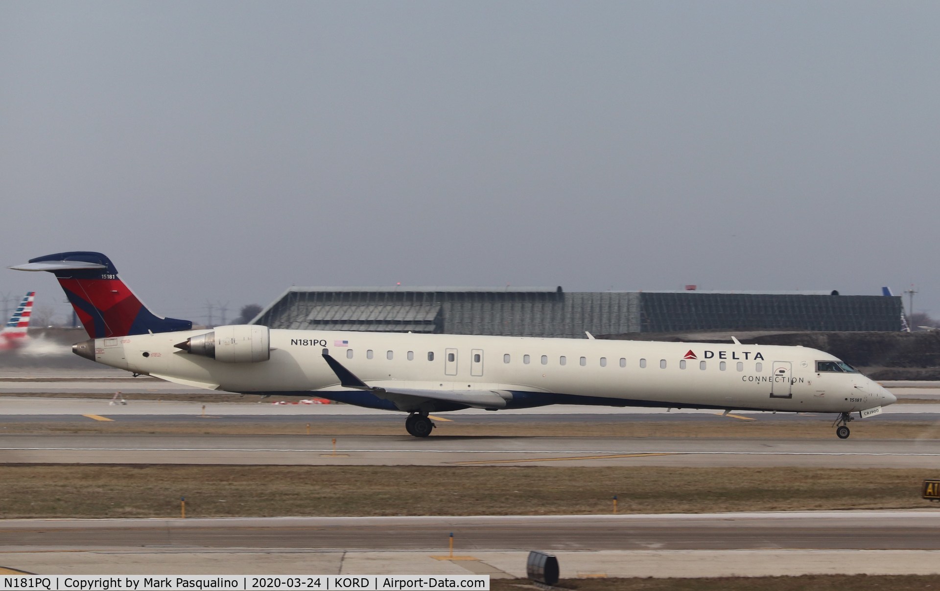 N181PQ, 2008 Bombardier CRJ-900ER (CL-600-2D24) C/N 15181, CL-600-2D24