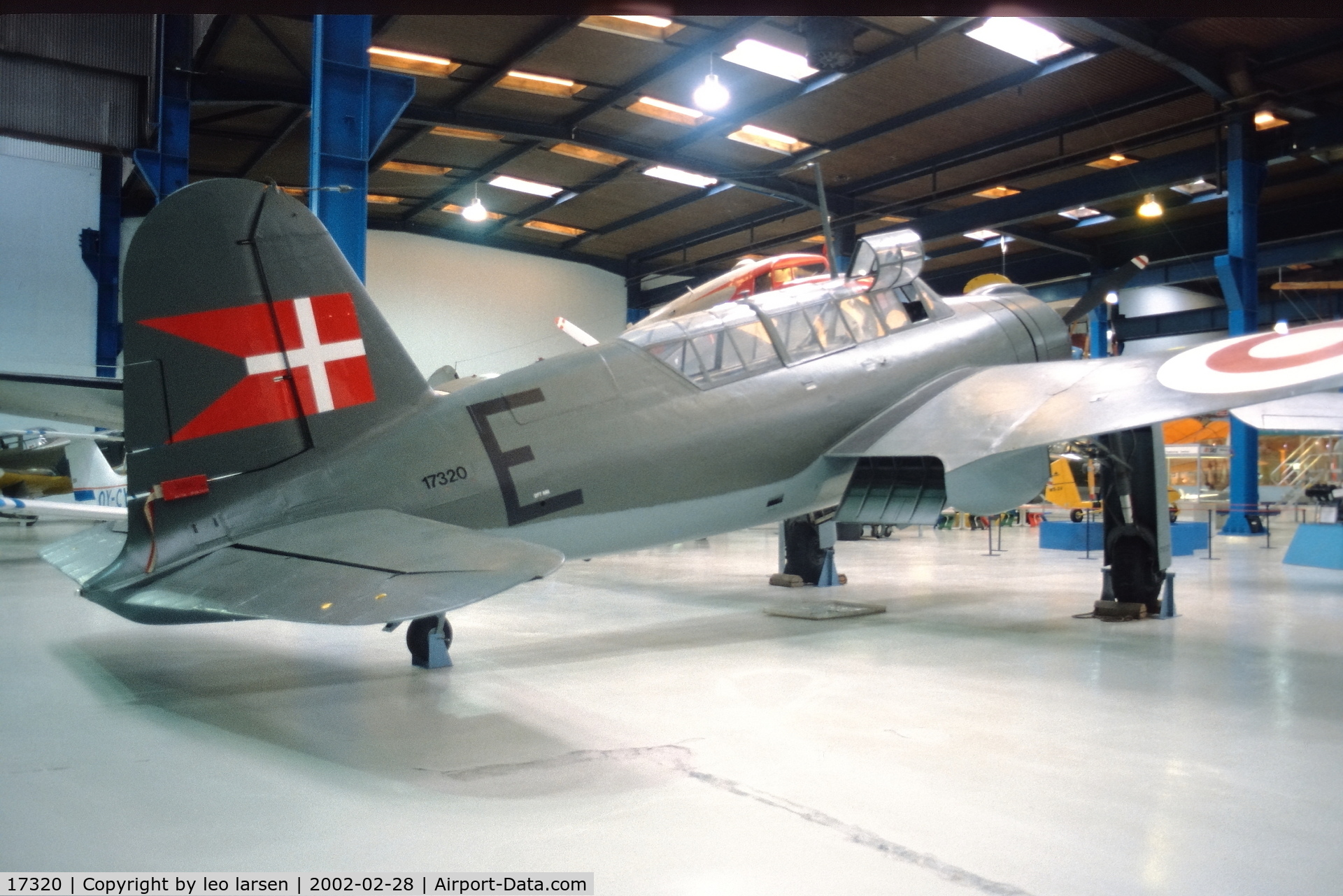 17320, Saab B17C C/N 17320, Helsingør Museum 28.2.2002.ex SE-BWC