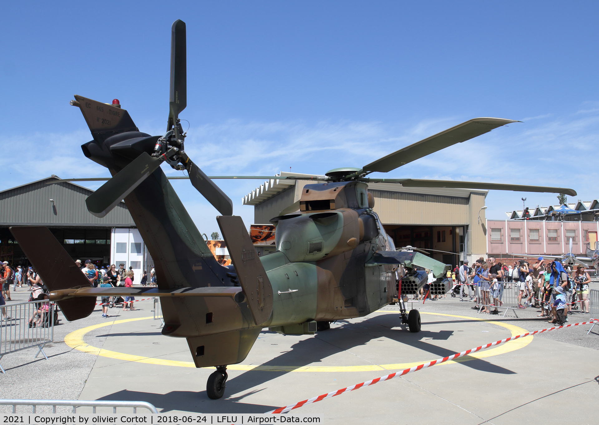 2021, Eurocopter EC-665 Tigre HAP C/N 2021, Valence 2018