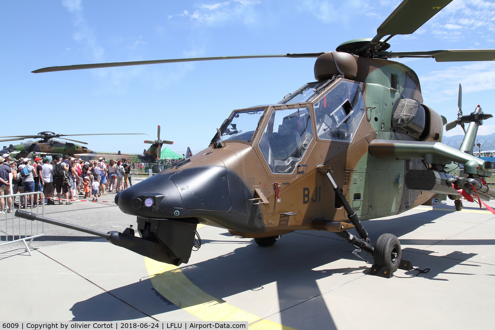 6009, Eurocopter EC-665 Tigre HAD C/N 6009, Valenceairshow