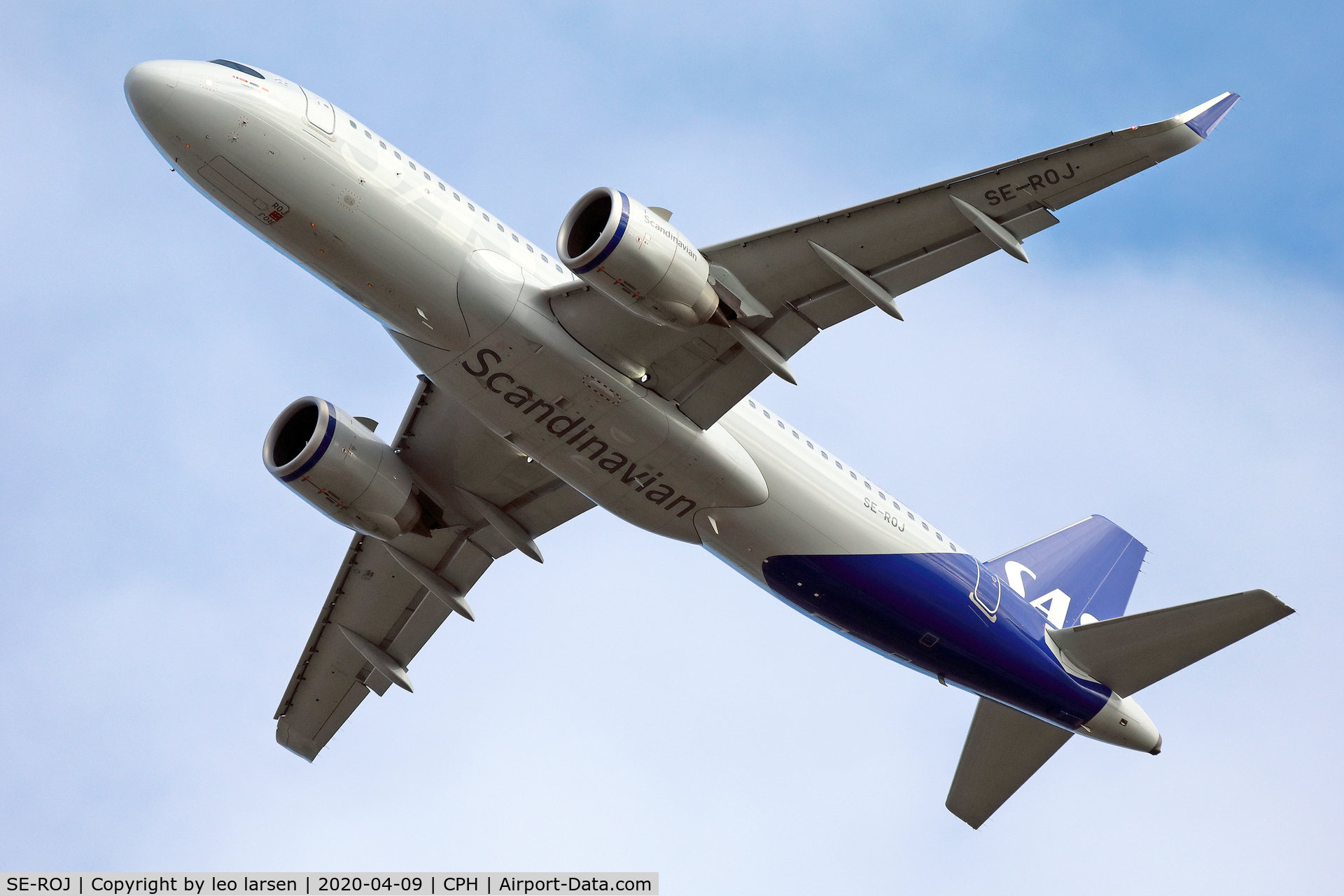 SE-ROJ, 2019 Airbus A320-251NEO C/N 9312, Copenhagen 9.4.2020