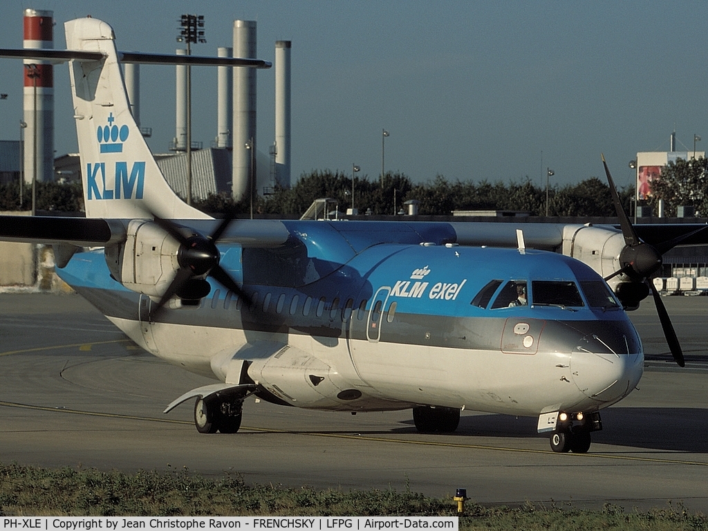 PH-XLE, 1988 ATR 42-320 C/N 090, Air Exel Commuter / KLM colors