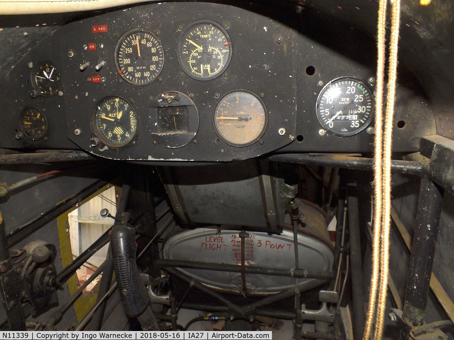 N11339, 1932 Great Lakes 2T-1A Sport Trainer C/N 252, Great Lakes 2T-1A single seater at the Airpower Museum at Antique Airfield, Blakesburg/Ottumwa IA  #c