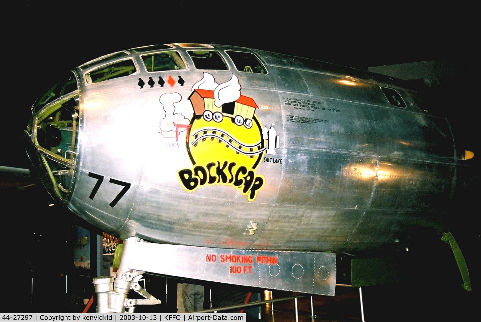 44-27297, 1944 Boeing B-29 Superfortress C/N 3615, At The Museum of the United States Air Force Dayton Ohio.