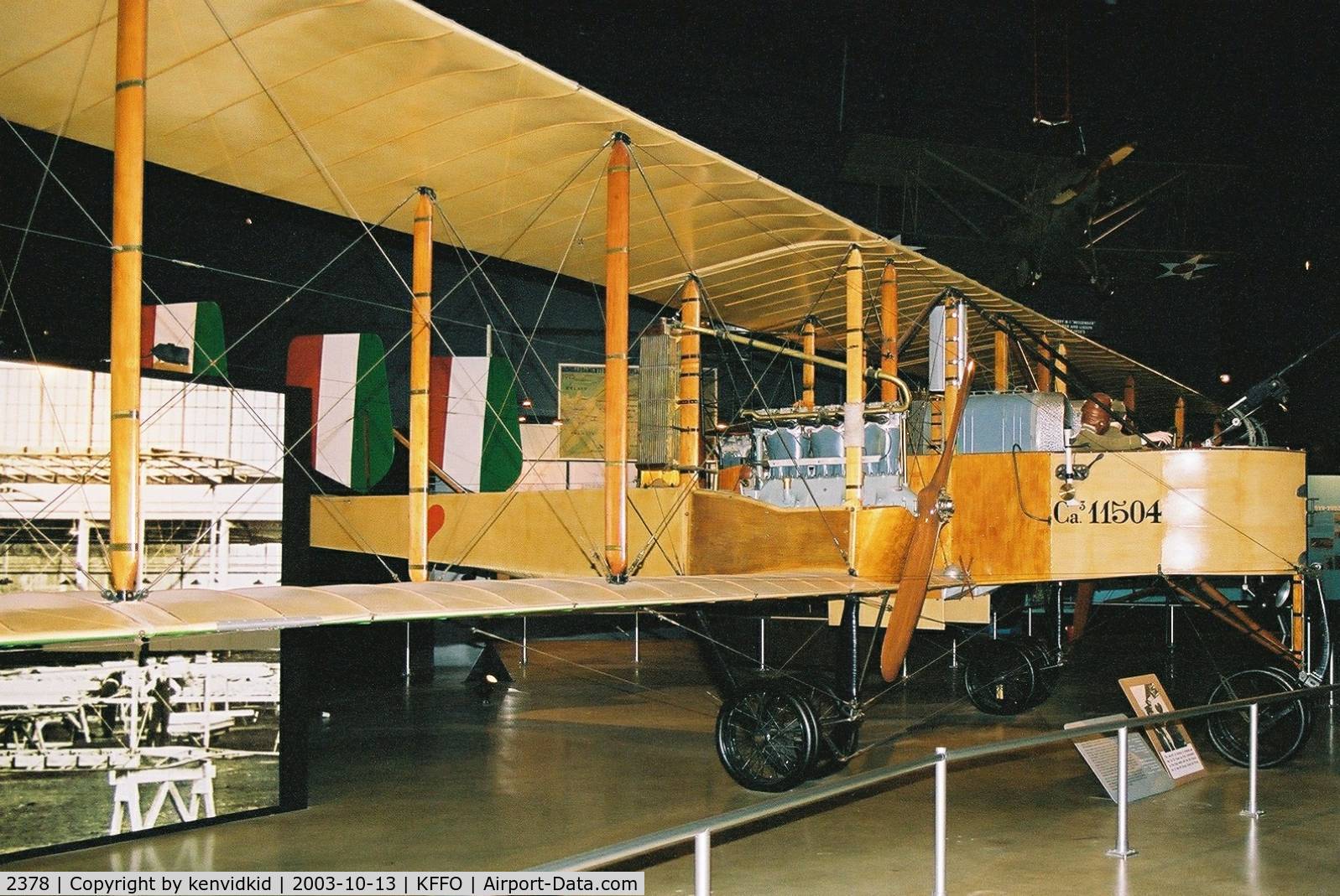 2378, 1916 Caproni Ca-36 C/N Ca.3-11504, At The Museum of the United States Air Force Dayton Ohio.