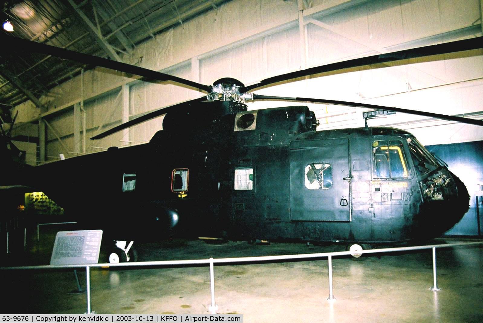 63-9676, 1963 Sikorsky CH-3E Jolly Green Giant C/N 61-508, At The Museum of the United States Air Force Dayton Ohio.