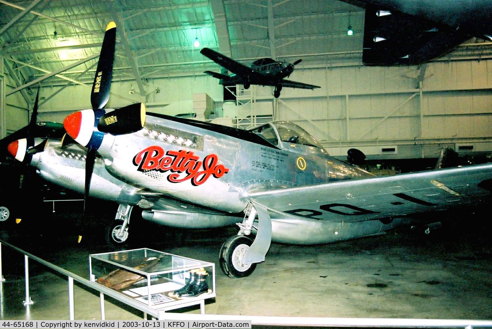 44-65168, 1944 North American P-82B Twin Mustang C/N 123-43754, At The Museum of the United States Air Force Dayton Ohio.