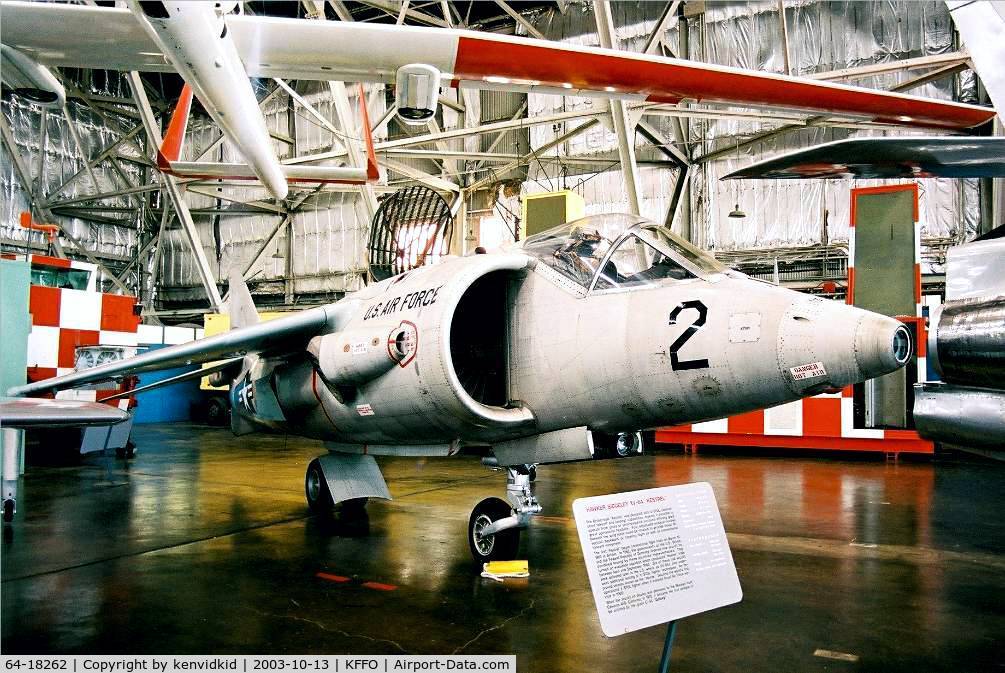 64-18262, 1964 Hawker Siddeley XV-6A Kestrel C/N Not found XS688/64-18262, At the Museum of the United States Air Force Dayton Ohio.