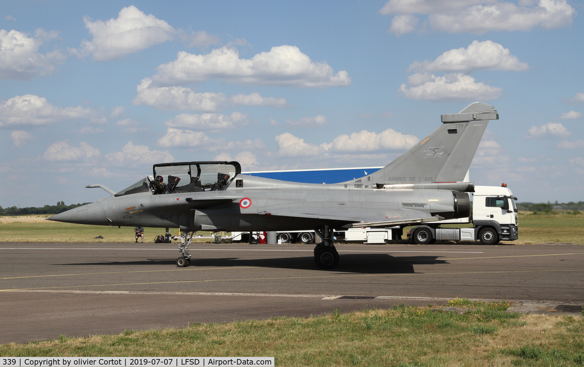 339, 2013 Dassault Rafale B C/N 339, 2019 airshow
