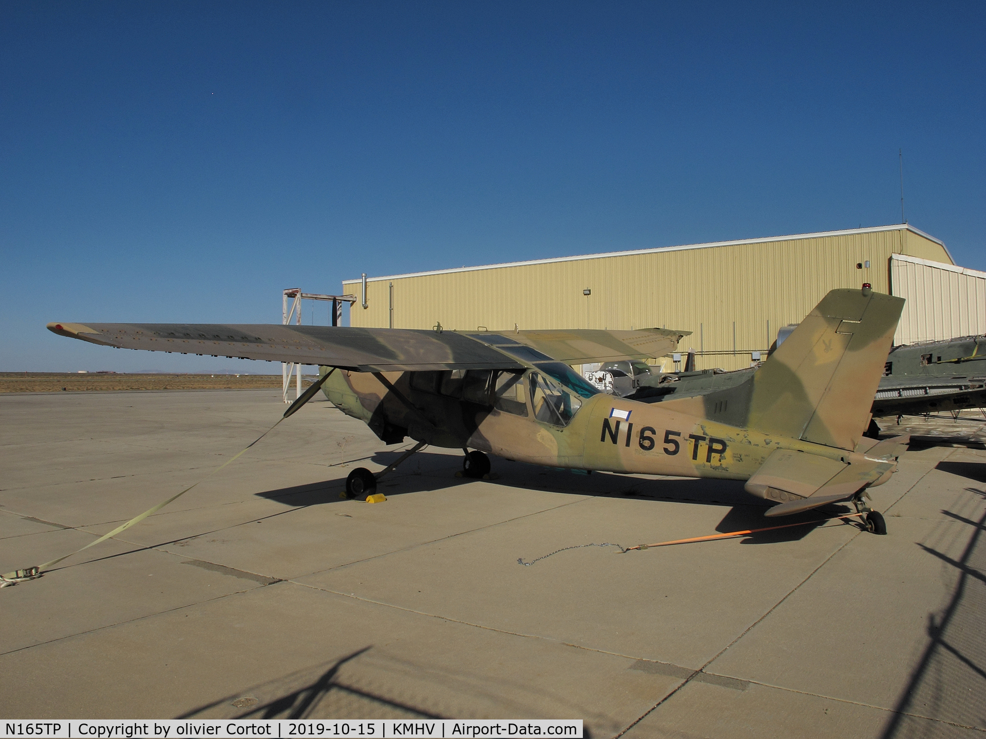 N165TP, 1974 Aermacchi AM-3C Bosbok C/N 2028, unexpected discover in the Mojave desert