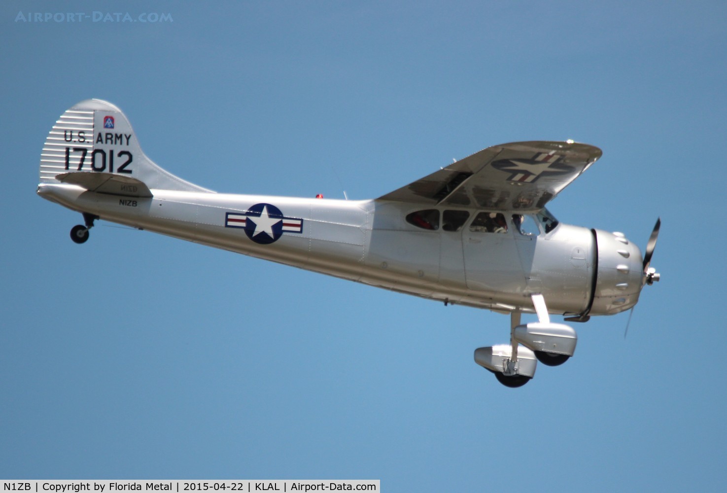 N1ZB, 1951 Cessna LC-126C C/N 7855, Sun N Fun 2015