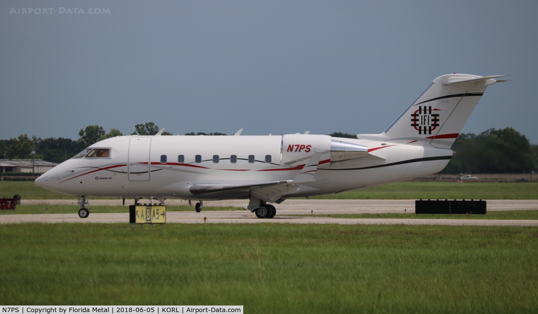 N7PS, 1988 Canadair Challenger 601-3A (CL-600-2B16) C/N 5027, ORL spotting