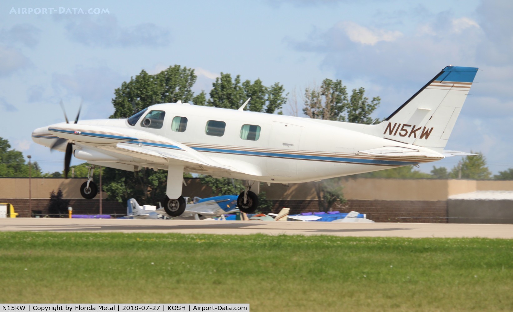 N15KW, 1981 Piper PA-31T2 Cheyenne IIXL C/N 31T-8166014, Air Venture 2018