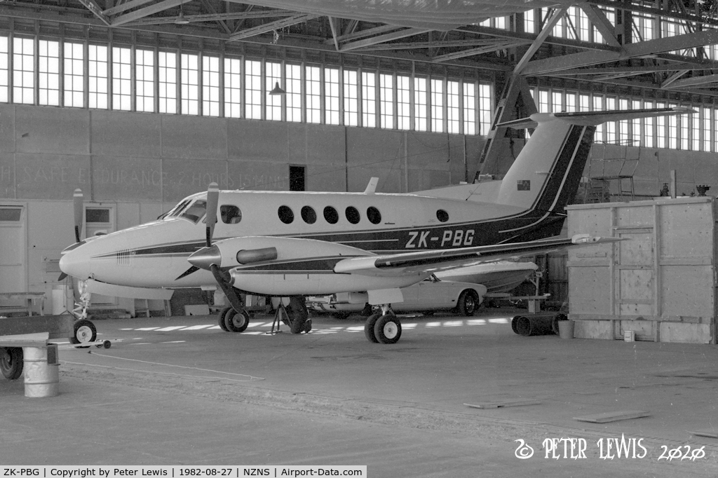 ZK-PBG, 1981 Beech B200 King Air C/N BB-866, Goodman Group Ltd., Wellington