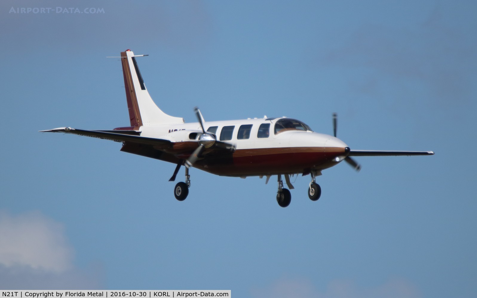 N21T, 1981 Piper Aerostar 601P C/N 61P08328163440, NBAA 2016