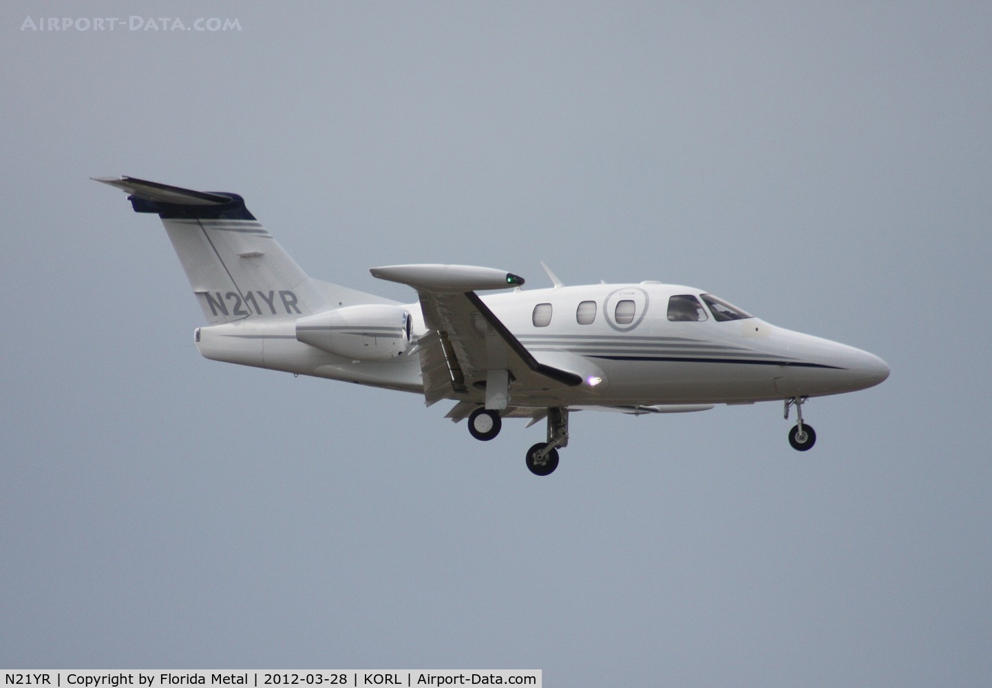 N21YR, 2008 Eclipse Aviation Corp EA500 C/N 000174, ORL 2012
