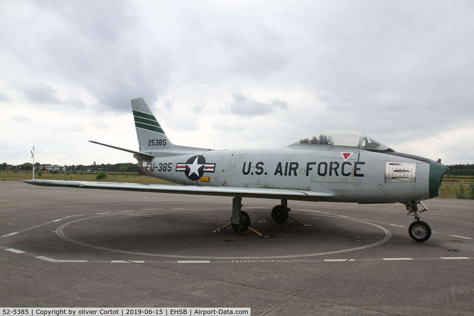 52-5385, 1952 North American F-86F Sabre C/N 191-876, june 2019