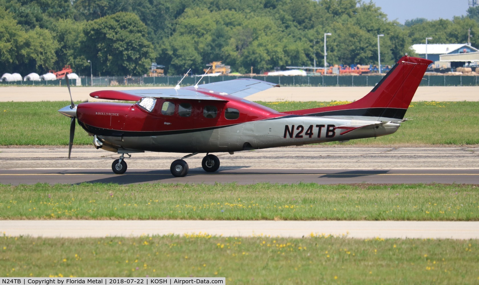 N24TB, 1982 Cessna P210N Pressurised Centurion C/N P21000799, Air Venture 2018