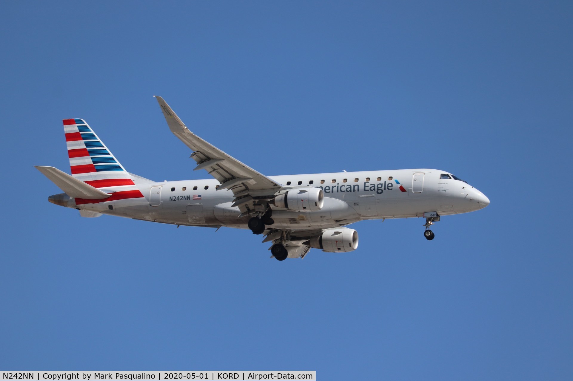 N242NN, 2016 Embraer 175LR (ERJ-170-200LR) C/N 17000601, ERJ-170-200LR