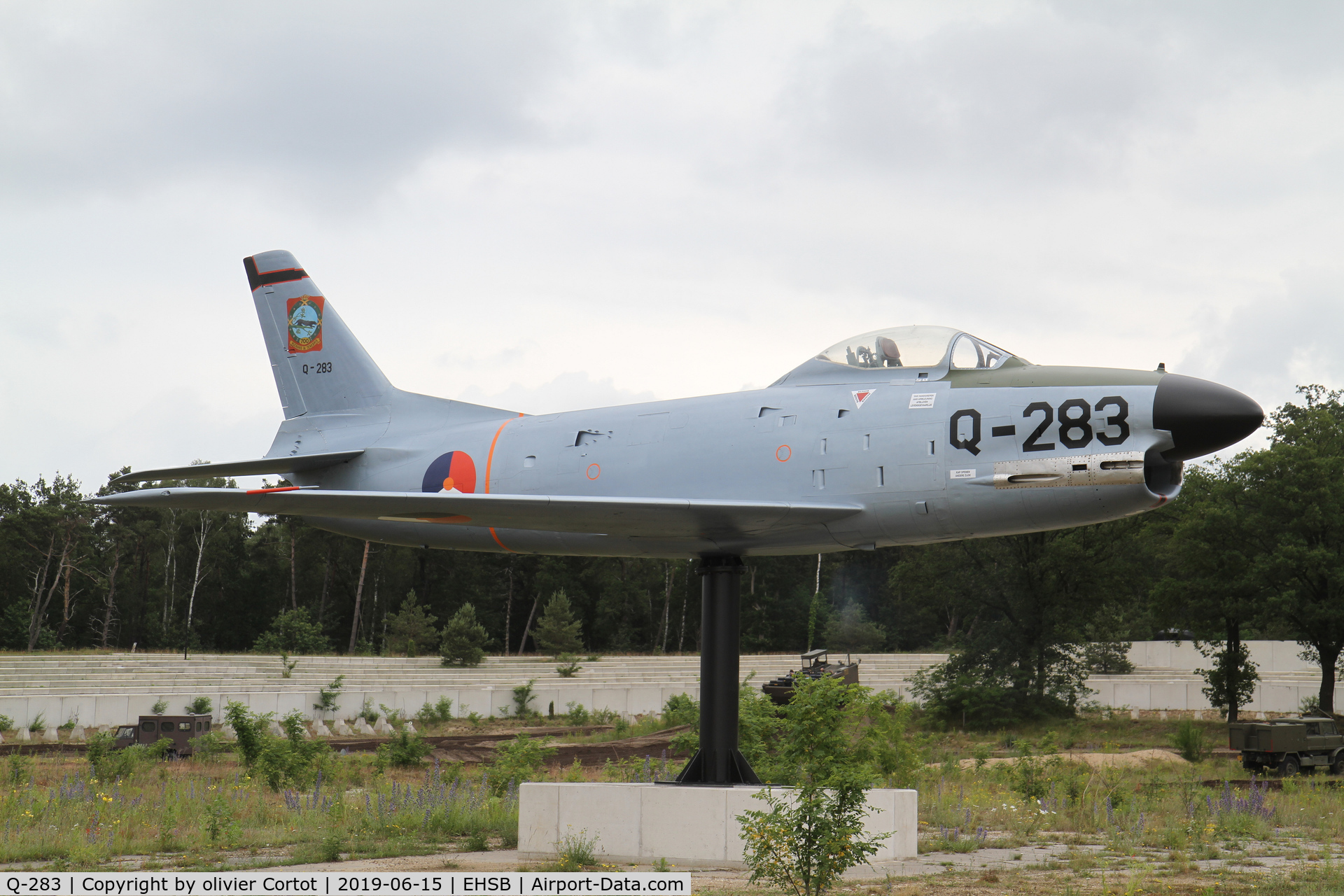 Q-283, 1955 North American F-86K Sabre C/N 213-53, 2019