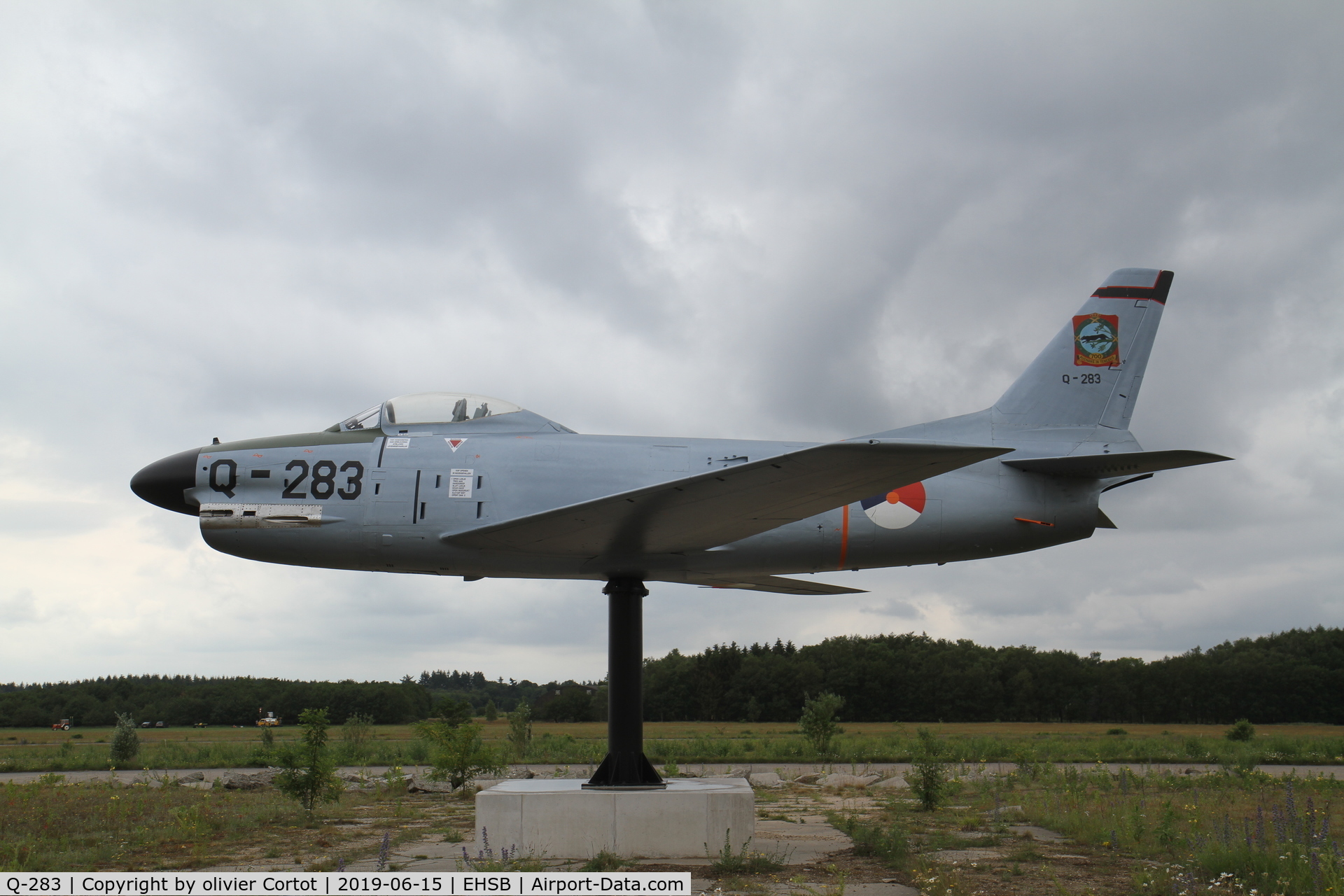 Q-283, 1955 North American F-86K Sabre C/N 213-53, 2019