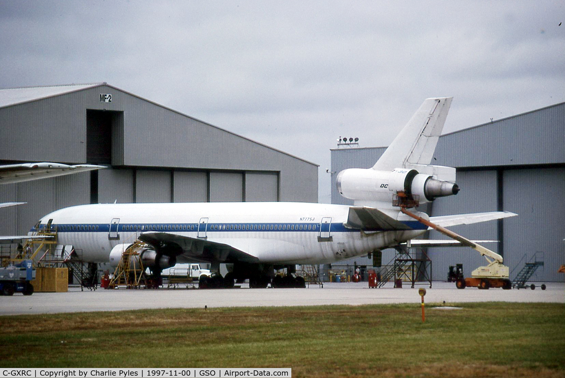 C-GXRC, 1978 McDonnell Douglas DC-10-30 C/N 46978, No Titles being transformed to Freighter whilst NN777SJ for GP