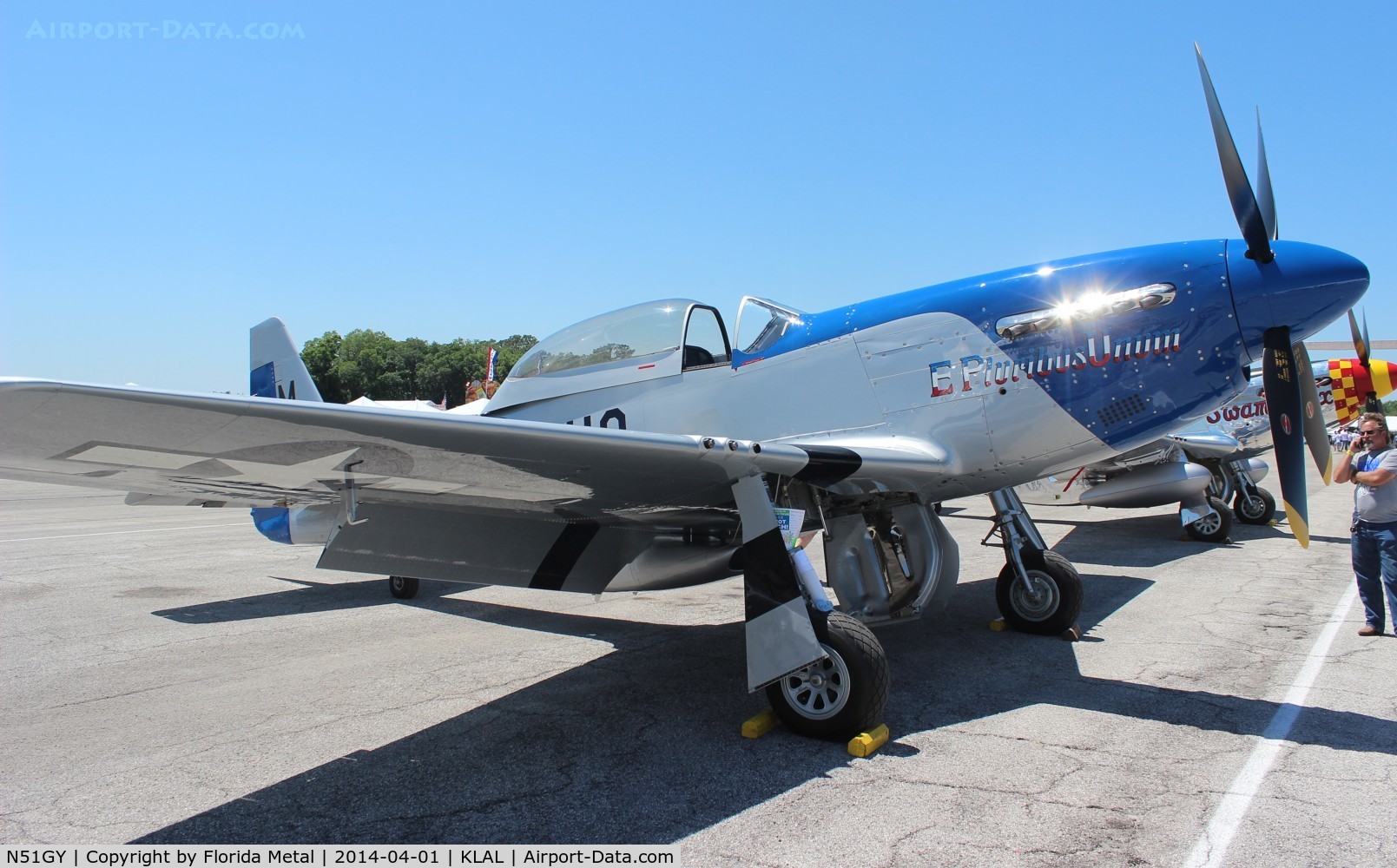 N51GY, 1946 North American F-51 C/N 44-73142, Sun N Fun 2014