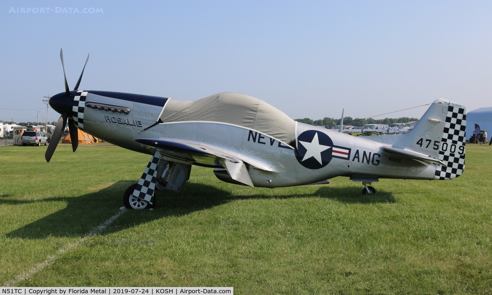 N51TC, 1944 North American/aero Classics P-51D C/N 44-75009, Air Venture 2019