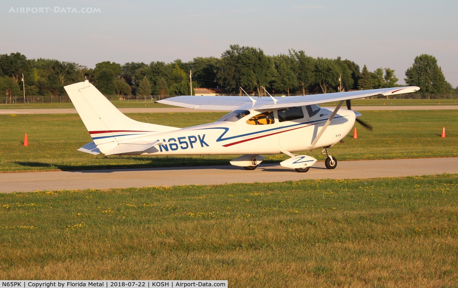 N65PK, 1966 Cessna 182J Skylane C/N 18257491, Air Venture 2018