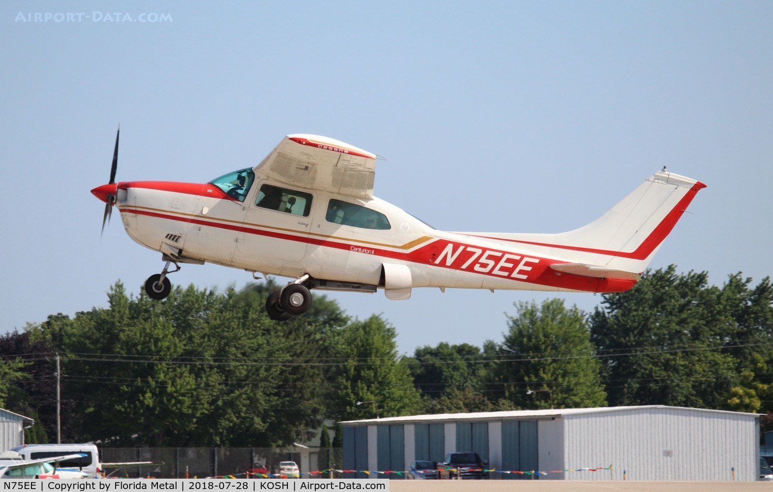 N75EE, 1975 Cessna 210L Centurion C/N 21060837, Air Venture 2018