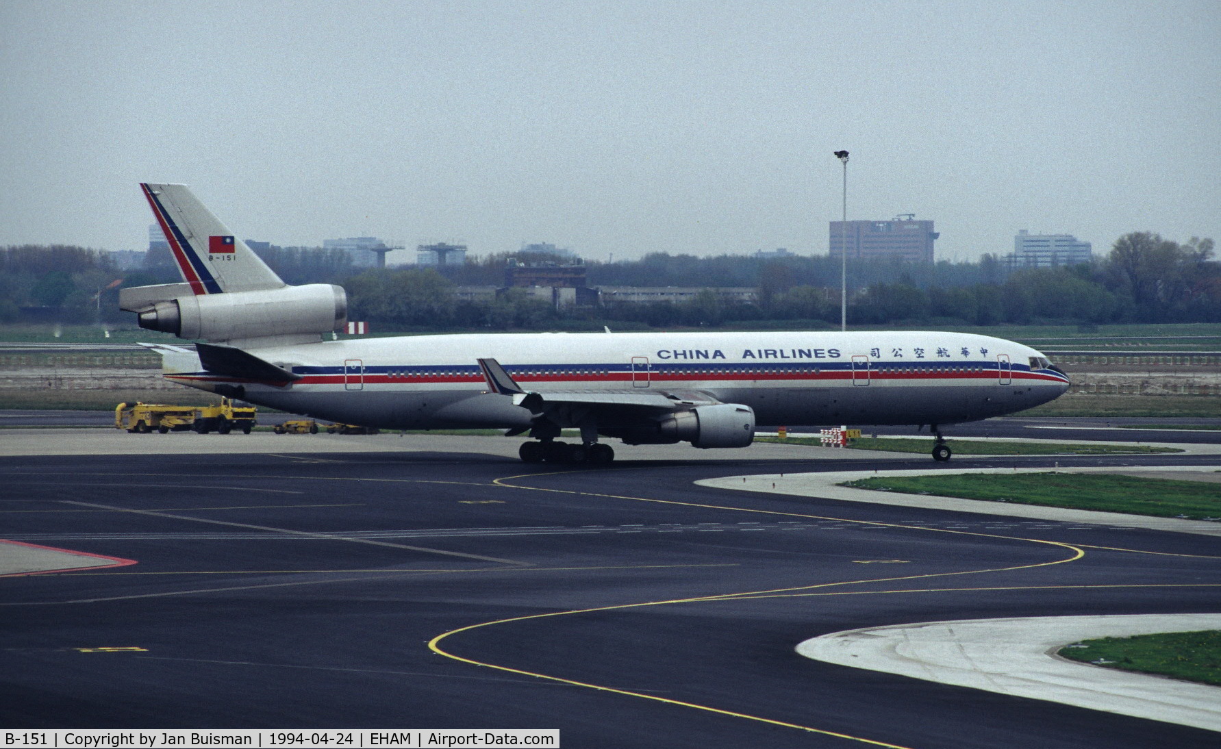 B-151, 1992 McDonnell Douglas MD-11F C/N 48469, China Airlines