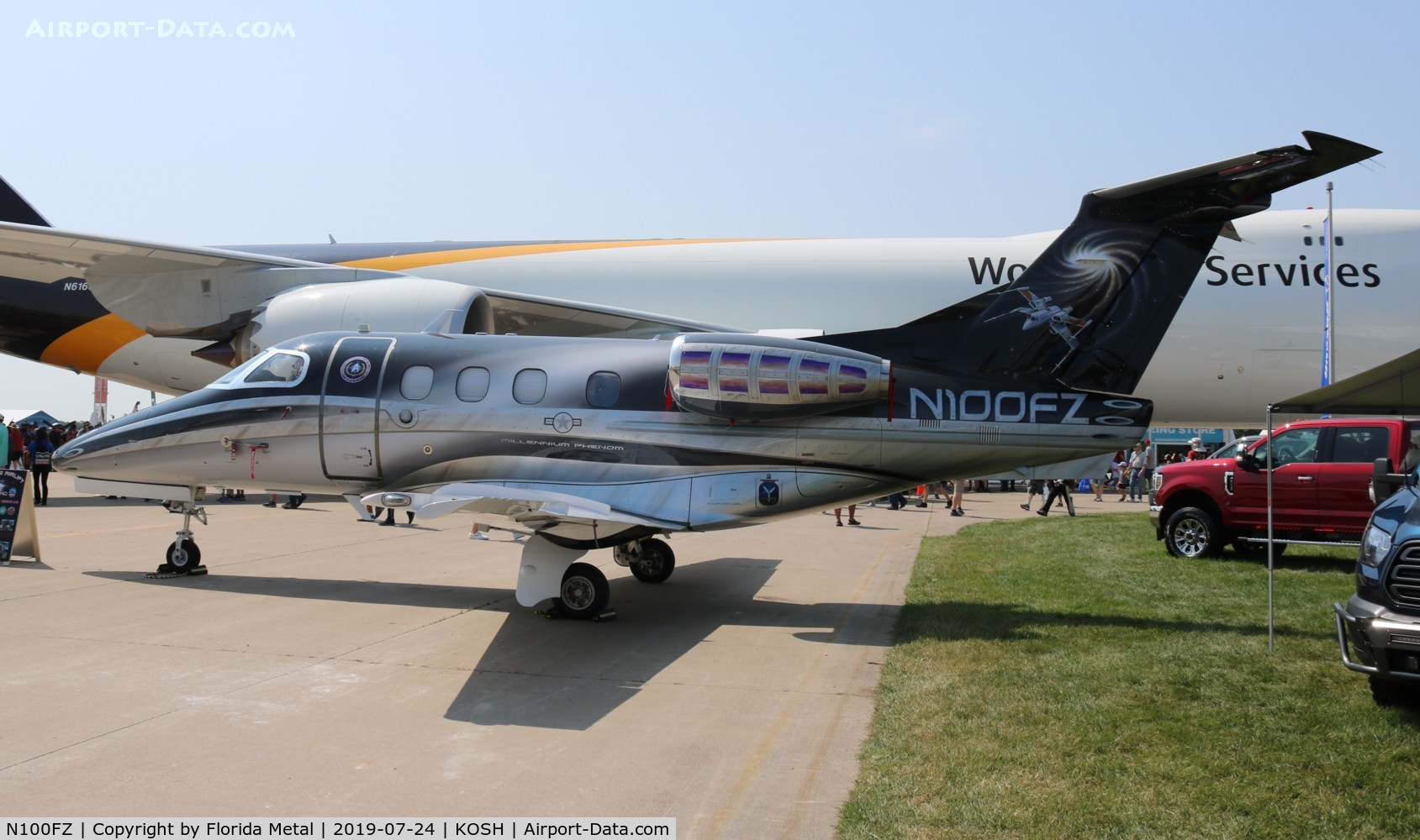 N100FZ, 2010 Embraer EMB-500 Phenom 100 C/N 50000137, OSH 2019