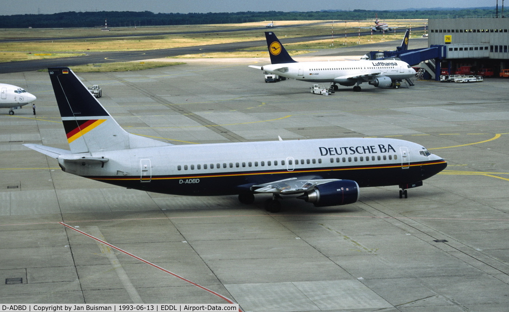 D-ADBD, 1992 Boeing 737-3L9 C/N 27061, Deutsche BA