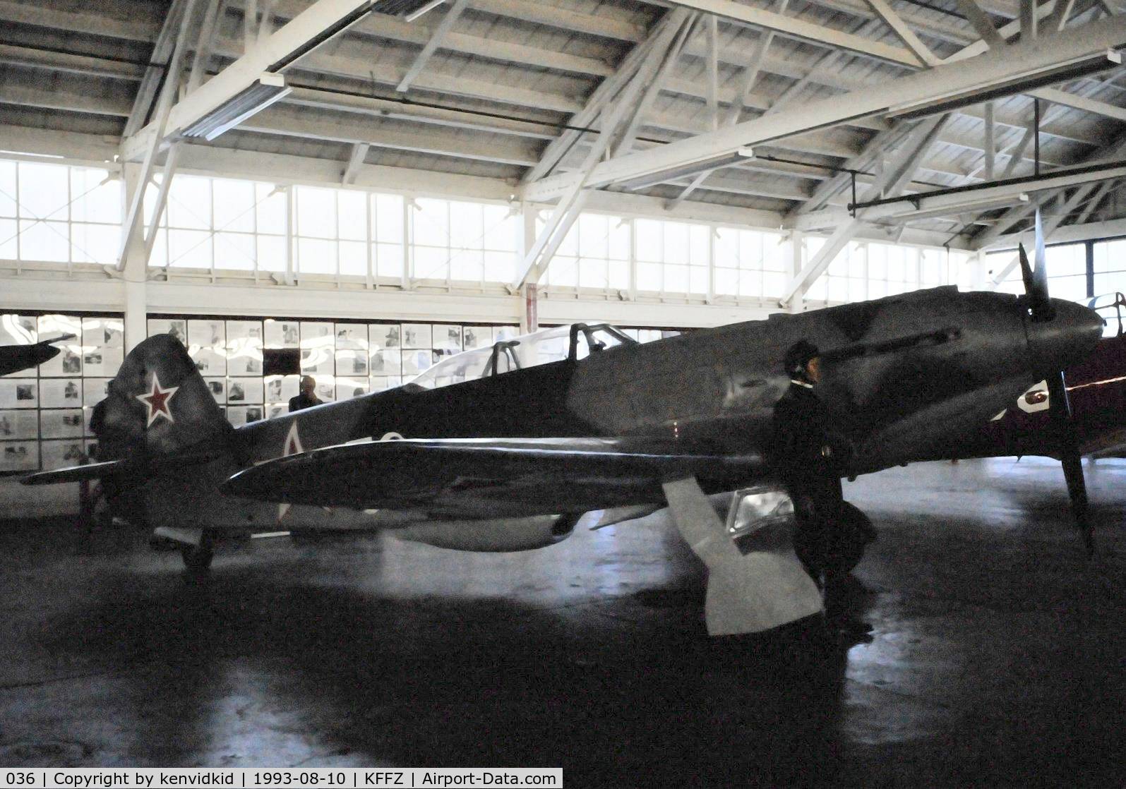 036, 1946 Yakovlev Yak-9U C/N 0815346, At the Champlin Fighter Museum.
