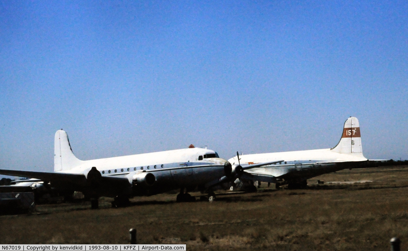 N67019, 1945 Douglas C54B-DC C/N 10520, At Falcon Field.